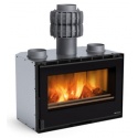 Semineu pe lemne LaNORDICA Extraflame INSERTO 80 PRS CRYSTAL 8,3 kW putere termică nominală