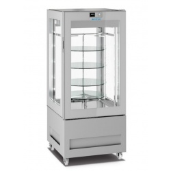 Vitrina frigorifica cofetarie INFRICO LO6215S, rafturi rotative, capacitate 300 litri, putere 530 W, temperatura +2ºC/+10ºC