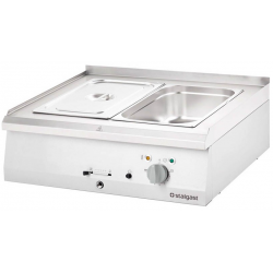 Masina de gatit Bain-marie electric STALGAST 9721000 800x700x250 mm