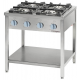 Aragaz pe suport deschis cu 4 focuri STALGAST 999513 20.5 kW 900x900x850 mm Aragaz pe suport deschis cu 4 focuri STALGAST 999513 20.5 kW 900x900x850 mm