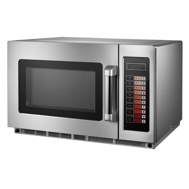 Cuptor cu microunde profesional INFRICO HM1802P, putere 1800 W, functie decongelare, capacitate 34 litri, inox