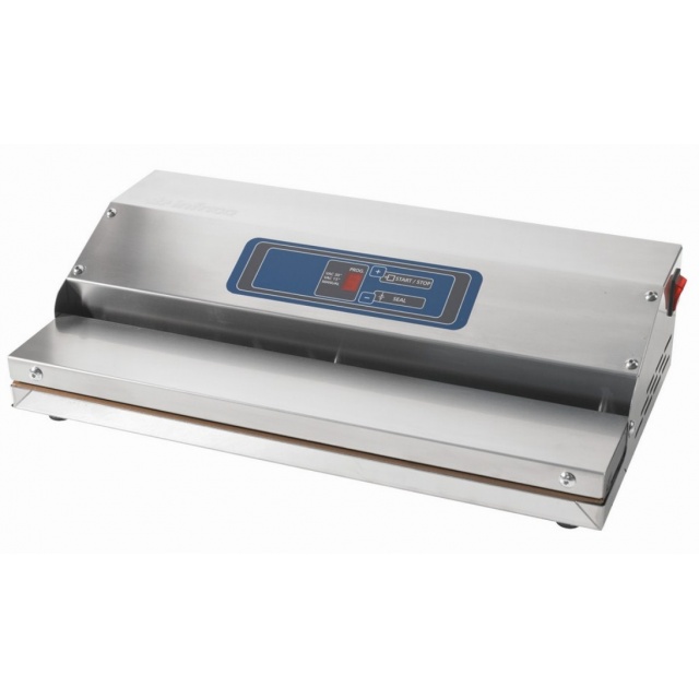 Aparat de etansare cu aspiratie externa INFRICO VACE40, putere 450 W, inox