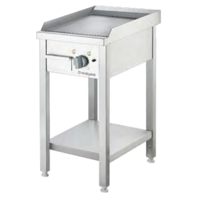 Masina de gatit cu placa striata STALGAST 979302 4.05 kW 400x700x850 mm