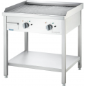 Masina de gatit cu placa striata STALGAST 979312 8.10 kW 800x700x850 mm