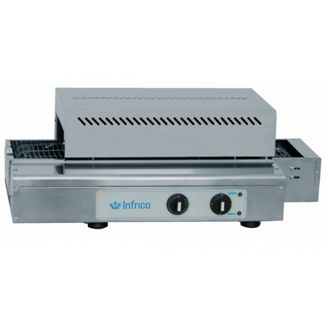 Prajitor paine tunel INFRICO TTH3000, putere 1500+1500W, 2 elemente incalzire, inox