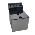 Friteuza electrica INFRICO FR 6L, putere 3000W, capacitate ulei 6, 1 cos, temperatura 195°C, inox