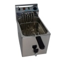 Friteuza electrica INFRICO FR 8L G, putere 3500 W, 1 cos, capacitate ulei 8, temperatura 195°C, inox