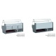 Vitrina frigorifica expunere DOCRILUC VE-9-30-C, geam curbat, potenta frigorifica 1312, 4 usi, temperatura +1ºC/ +5ºC