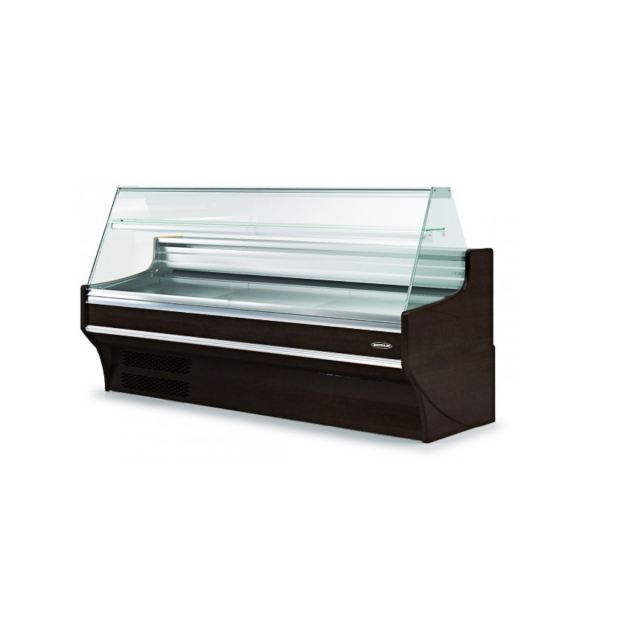 Vitrina frigorifica expunere DOCRILUC VE-9-10-R-TF, sticla dreapta, potenta frigorifica 493 W, 1 usa, temperatura +1ºC/ +5ºC