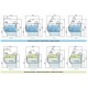 Vitrina frigorifica expunere DOCRILUC VE-9-10-R-TF, sticla dreapta, potenta frigorifica 493 W, 1 usa, temperatura +1ºC/ +5ºC