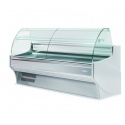 Vitrina frigorifica expunere DOCRILUC VE-9-13-CC-TF, sticla dubla curbata, potenta frigorifica 583 W, 2 usi, +1ºC/ +5ºC