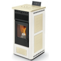 Soba pe peleti PHEBO STUFE GEA închisă ermetic, ieșire din spate de 9 kw