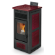 Soba pe peleti PHEBO STUFE GEA închisă ermetic, ieșire din spate de 9 kw