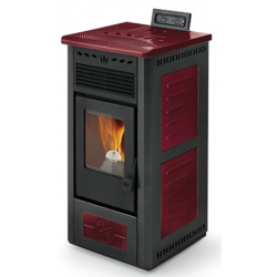 Soba pe peleti PHEBO STUFE GEA închisă ermetic, ieșire din spate de 9 kw