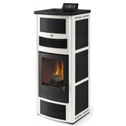 Soba pe peleti PHEBO STUFE CALIPSO evacuare de fum superioară cu aer cald 13 kw