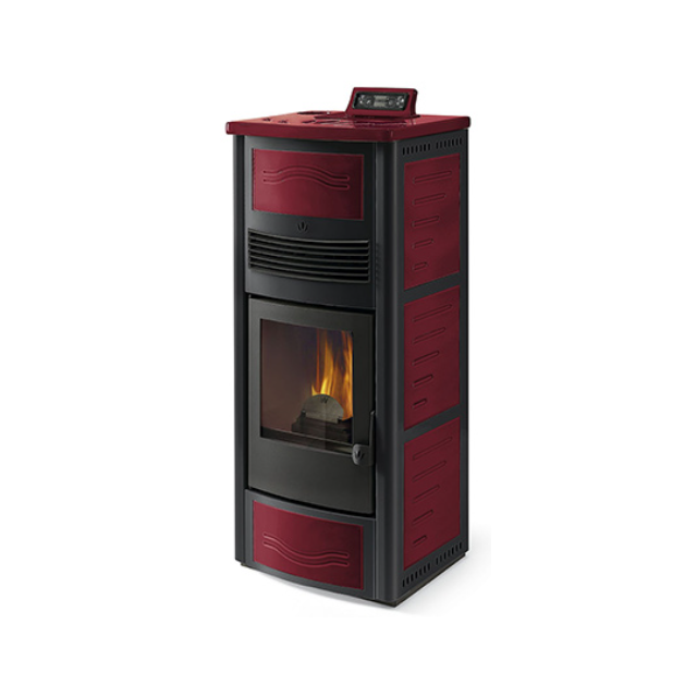 Soba pe peleti PHEBO STUFE CALIPSO evacuare de fum superioară cu aer cald 13 kw