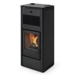 Soba pe peleti PHEBO STUFE PENELOPE cu evacuare de fum superioară cu fum cald 13 kw