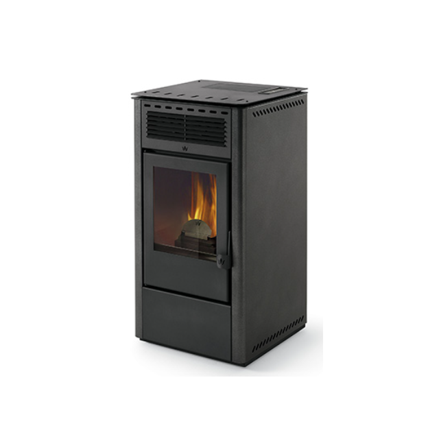 Soba pe peleti PHEBO STUFE NIKE evacuare spate din spate 13 kw