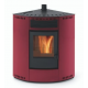 Soba pe peleti PHEBO STUFE ASIA&nbsp;granule cu evacuare de fum superioară cu fum cald 13 kw