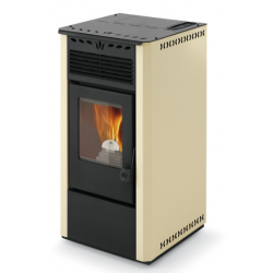 Soba pe peleti PHEBO STUFE AFRODITE&nbsp;ermetică ,9 kw - acoperire metalică