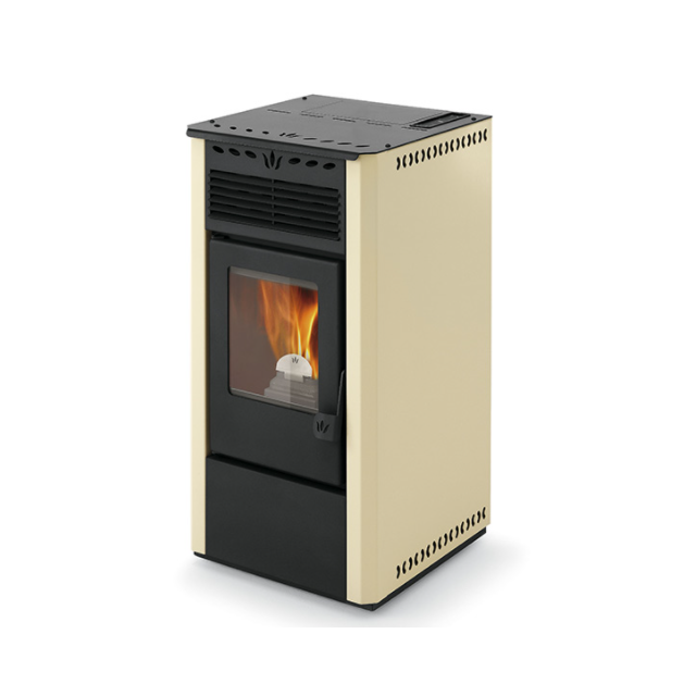 Soba pe peleti PHEBO STUFE AFRODITE&nbsp;ermetică ,9 kw - acoperire metalică