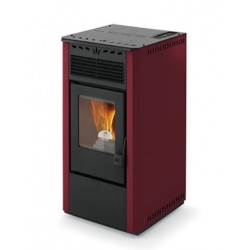 Soba pe peleti PHEBO STUFE AFRODITE&nbsp;ermetică ,9 kw - acoperire metalică