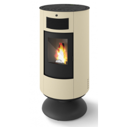 Soba pe peleti PHEBO STUFE CIRCE&nbsp;ermetică ,9 kw - acoperire metalică