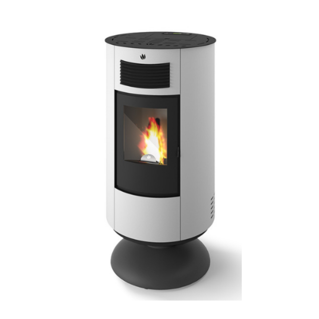 Soba pe peleti PHEBO STUFE CIRCE&nbsp;ermetică ,9 kw - acoperire metalică