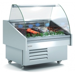 Vitrina frigorifica expunere peste DOCRILUC EEC-100-CC, potenta frigorifica 817 W, temperatura -1/ +1ºC