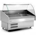 Vitrina frigorifica expunere peste DOCRILUC EEC-130-CC, potenta frigorifica 1214 W, temperatura -1/ +1ºC, inox