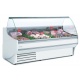 Vitrina frigorifica expunere DOCRILUC VE-10-10-C-TF, geam curbat, potenta frigorifica 493 W, cu 1 spatiu depozitare