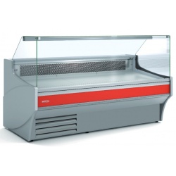 Vitrina frigorifica expunere DOCRILUC VES-10-10-R-TF , sticla dreapta, potenta frigorifica 493 W, temperatura -1ºC/+5ºC