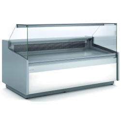 Vitrina frigorifica expunere DOCRILUC VE-10-10-RCB-T, sticla dreapta, potenta frigorifica 493 W, 1 spatiu depozitare