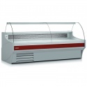 Vitrina frigorifica expunere DOCRILUC VE-10-20-RC-MC-TF, geam curbat fara blat, potenta frigorifica 1098 W, 3 spatii depozitare