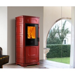 Soba pe peleti Piazzetta E228 C cu performanțe de mediu optimizate și caracteristici funcționale ridicate