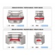 Vitrina frigorifica expunere DOCRILUC VE-8-10, potenta frigorifica 493 W, usi 1, temperatura +1ºC/ +5ºC