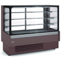 Vitrina frigorifica expunere DOCRILUC VV-6-16-R, sticla plana, potenta frigorifica 1650 W, cu 2 usi glisante, + 2/+ 8°C
