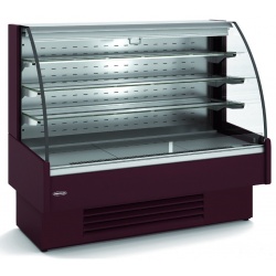 Vitrina frigorifica expunere DOCRILUC VVAM-6-16, potenta frigorifica 1755 W, cu 2 usi glisante, + 2/+ 8°C