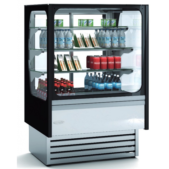 Vitrina frigorifica expunere DOCRILUC VV-6-6-RG, incorporabila, potenta frigorifica 484 W, temperatura + 2/+ 8°C