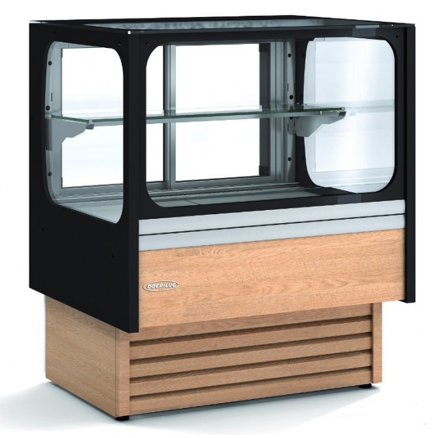 Vitrina frigorifica epunere incorporabila DOCRILUC VV-6-6-RGB, potenta frigorifica 484 W, 1 usa glisanta, + 2/+ 8°C