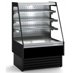 Vitrina frigorifica expunere DOCRILUC VE-8-10, potenta frigorifica 493 W, usi 1, temperatura +1ºC/ +5ºC