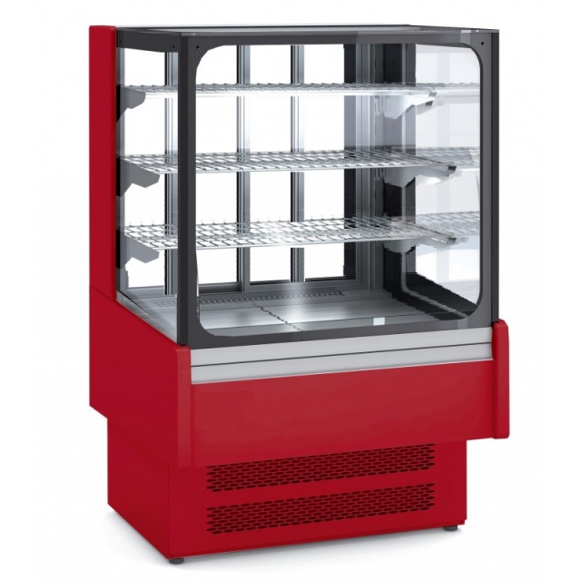 Vitrina frigorifica expunere incorporabila DOCRILUC VV-6-6-MR, potenta frigorifica 484 W, 1 usa glisanta, + 2/+ 8°C