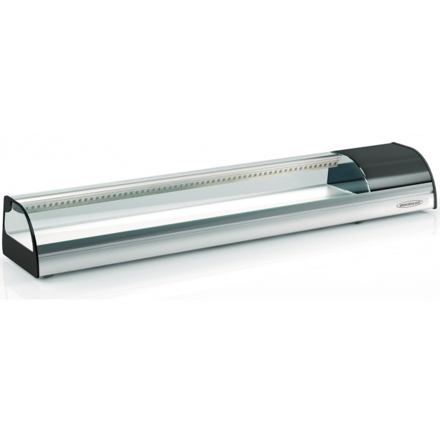 Vitrina frigorifica ingrediente DOCRILUC BSPP-100, sticla dreapta, fara recipiente GN, potenta frigorifica 160 W, 0º/ +5ºC