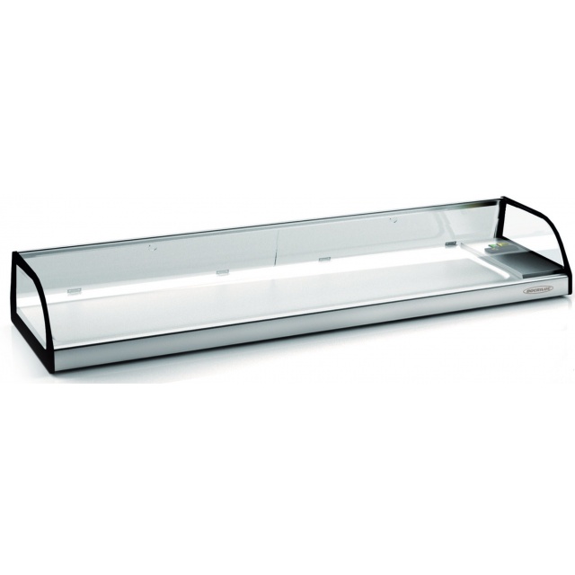 Vitrina frigorifica expunere DOCRILUC VE-8-10, potenta frigorifica 493 W, usi 1, temperatura +1ºC/ +5ºC