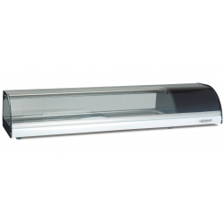 Vitrina frigorifica ingrediente DOCRILUC BSP-1700, sticla curbata, fara recipiente GN, potenta frigorifica 160 W, +4º/ +8ºC