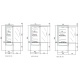 Vitrina frigorifica expunere DOCRILUC VE-8-10, potenta frigorifica 493 W, usi 1, temperatura +1ºC/ +5ºC