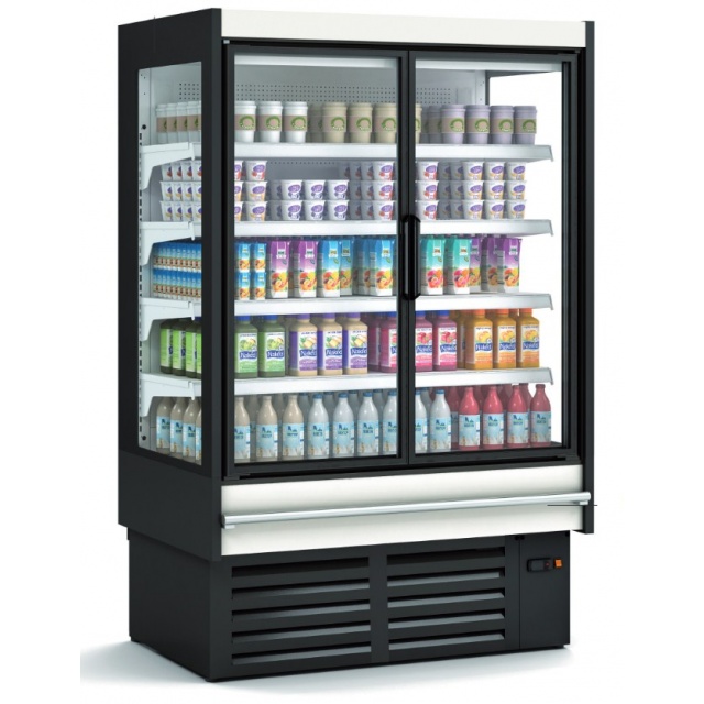 Vitrina frigorifica DOCRILUC DG1 06 M1, capacitate 305 litri, 1 usa, potenta frigorifica 817 W, temperatura -1º/+5ºC