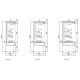Vitrina frigorifica DOCRILUC DS0 06 H1 capacitate 204 litri, fara usi, potenta frigorifica HFC 1214 W, temperatura +1º/+10ºC