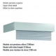 Vitrina frigorifica DOCRILUC DS0 06 I M1, capacitate 218 litri, fara usi, potenta frigorifica HFC 1214 W, -1ºC/+5ºC, inox