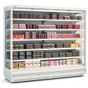 Vitrina frigorifica supermarket DOCRILUC RMS20133 18 M2, inaltime 206 cm, capacitate 1050 litri, fara usi, -1ºC/+7ºC
